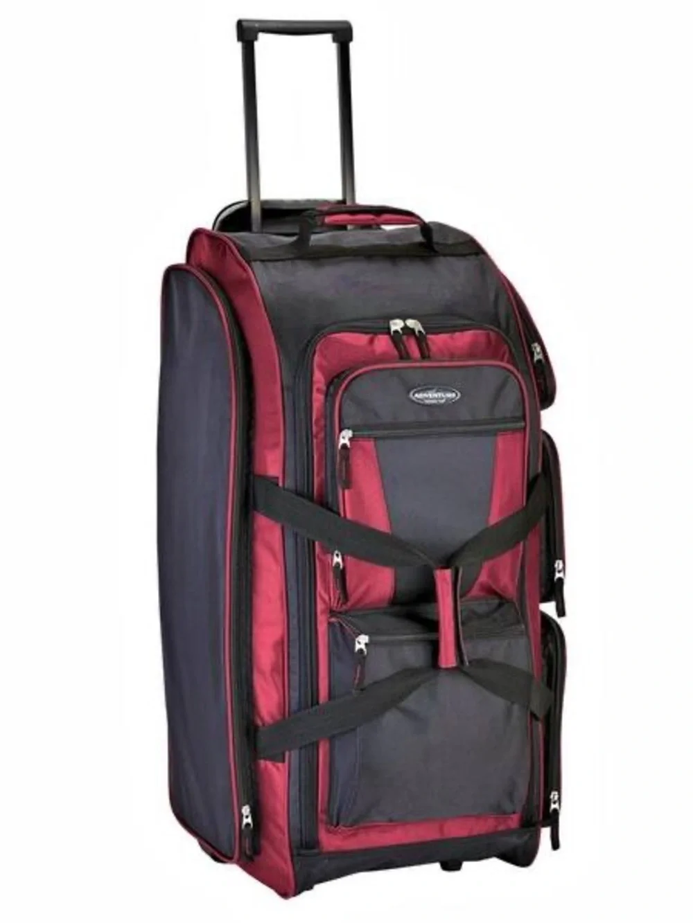 Travelers Club 30 in. Multi-Pocket Upright Rolling Duffel Bag luggage Handle